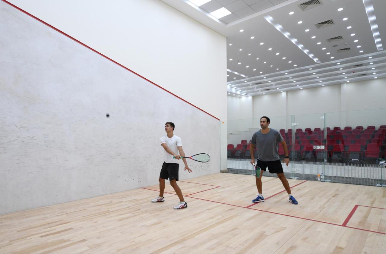 Tolip Gardens Hotel Kahire Dış mekan fotoğraf Squash at the 2018 Asian Games